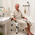 Эргономичный табурет для душа с нескользящим дизайном