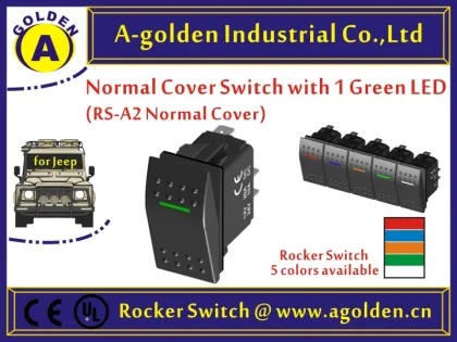 MARINE SWITCH ROCK RED BOAT ROCKER SWITCH WITH AMABER LIGHTS laser carling switch