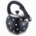 European kettle with big volume 3Liter round dots