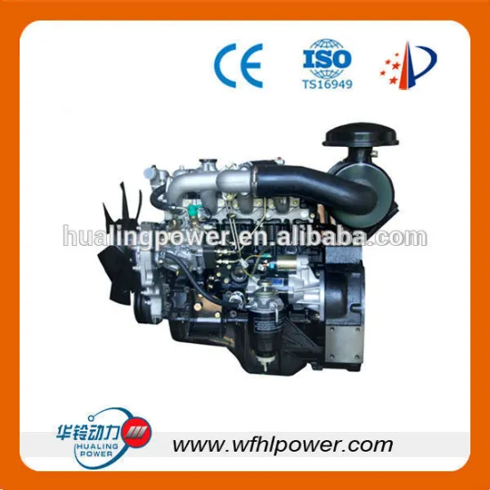 electric start multi-cylinder marine gasl engine