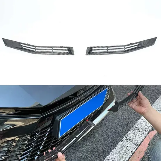 Carbon Fiber ABS Insect-proof Front Mesh Grille for Toyota Camry 2022 Lower Bumper Air Intake Cover