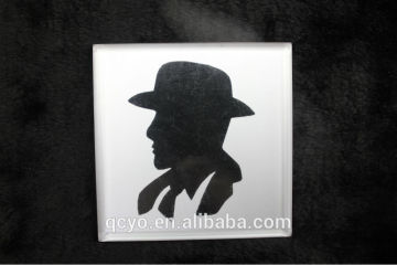 QCY-SHD-09 customized new style clear acrylic sign holder for display
