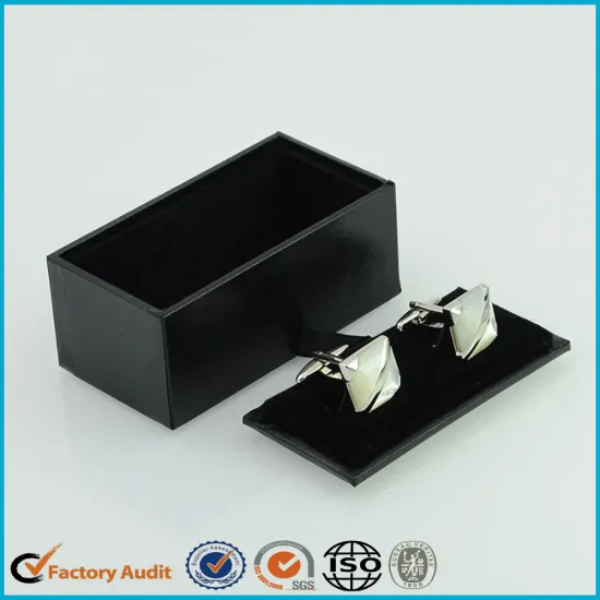High Grade Cufflink Packaging Box Custom Made