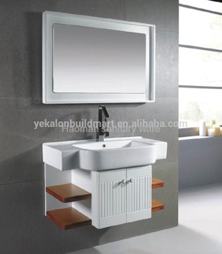 bathroom cabinet with Ceramic Basin