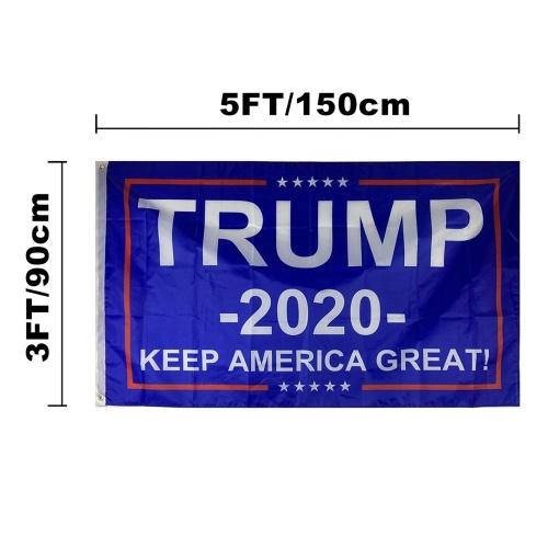 Polyester Material trump Flag