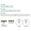 Motion Sensor LED Under Cabinet Light USB Rechargeable Magnetic Strip Stick-on Sensor Lights for Closet kitchen Wardrobe Bedroom