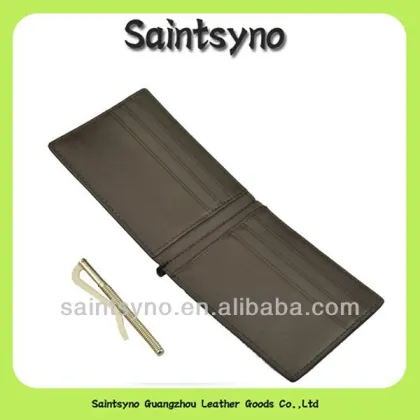 Fashion luxury crocodile leather money clip for men 13005B