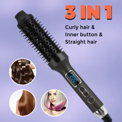 Ionic Ceramic Thermal Hot Comb Hair Volumizer