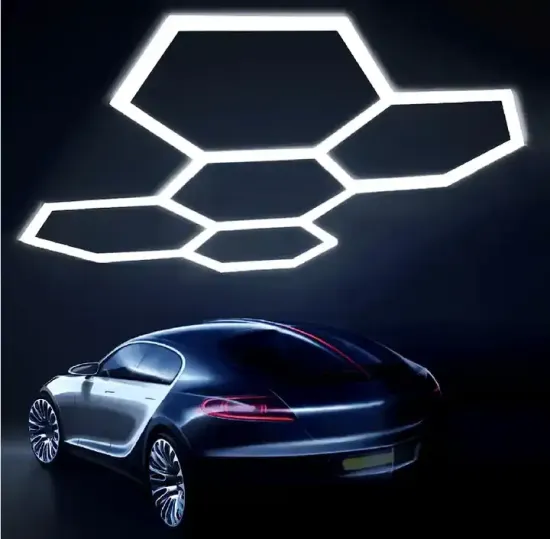 High Performance LED Hexagonal Light for Garage Ceiling