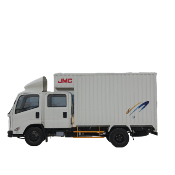 JMC Cargo Truck Factory Supply: Cheap Diesel Fuel Single Row Van Trucks - 4 Ton to 6 Ton, Euro 6, Hot Sale