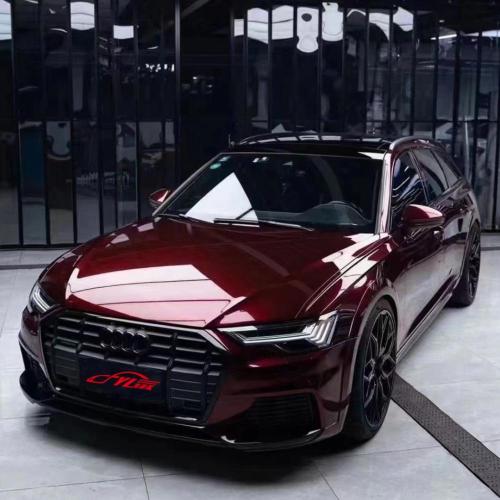 Flüssiger Metall Vampir Red Glossy Car Wrap Film