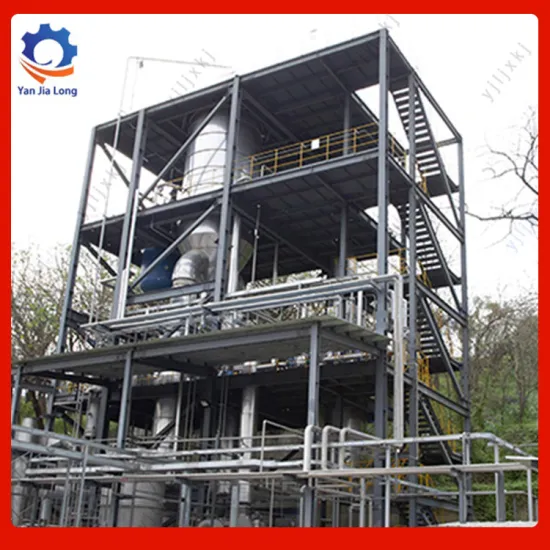 Equipment for dairy evaporation plant