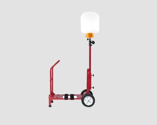 80W to 150W Rechargeable Portable Work Light with Stand: RGBW LED Balloon Light