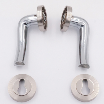 zinc alloy solid lever Safety Door Handle