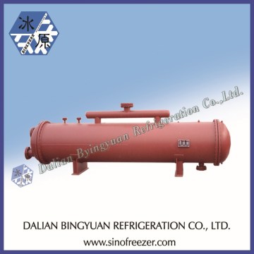 horizontal condenser for block ice maker