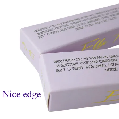 Beauty Purple Paper Lip Gloss Box