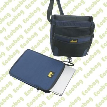 Promotional nylon/polyester laptop bags