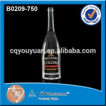 Classic Long Neck Whisky Premium Bottle 750ML Premium Bottle