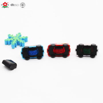 Interesting Car Shape Kids Toy Self-inking rolling stamps