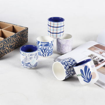 Factory Direct Porcelain Coffee Mugs & Tea Cup Sets with Creative Designs for Hotels