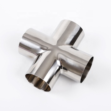 Stainless Steel 316l Sanitary 4 Way Welding Cross