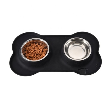 Durable Stainless Steel No Spill Pet Feeding Bowl