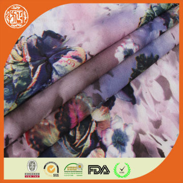 hot selling new fashion digital print 50D 75D fabric chiffon