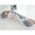 L-Shaped Pregnancy Pillow for Side Sleeping