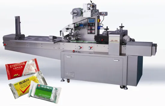 Flow packing wrapping equipment