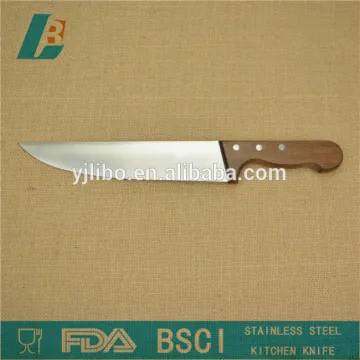 high quality kitchen knife with wooden handle