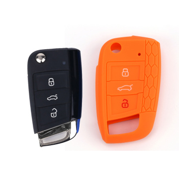 Colorful Custom car key cover for VW