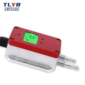 RS485 Digital Display Wind Pressure Transmitter - 4-20mA 0-100Pa Micro Differential Pressure Sensor