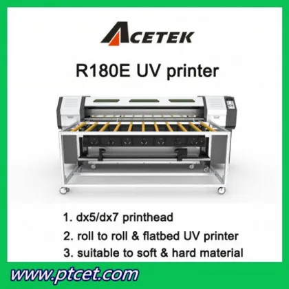 UV Flatbed Printer with Ricoh Print Head