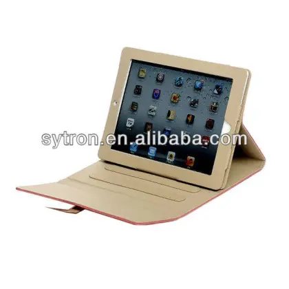 Slim shell case wallet leather case cover for microsoft surface tablet/ipad mini 4