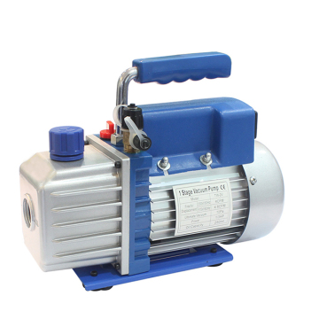 Two Stage Rotary Vane Vacuum Pump 3/4HP 6CFM/7CFM for Refrigeration Systems
