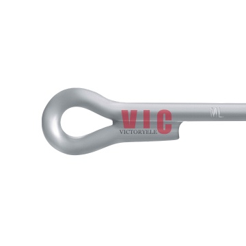 Hot Dip Galvanized Steel Pole and Hardware Welded Stay Rod