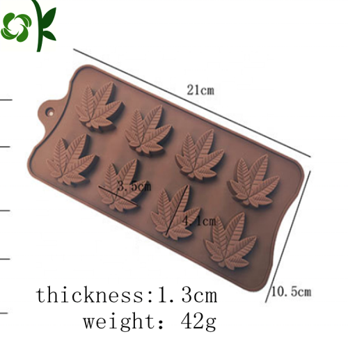 Hot Sale Silicone Christmas Silicone Candy Cetakan Cokelat