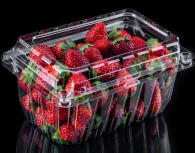 Plastic Strawberries Clamshell