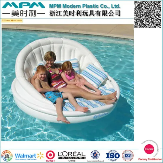 doubule size inflatable pool lounge for pool relax