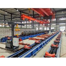 Equipamento de alongamento eficiente para processamento de material
