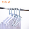 EISHO Plastic Classic Tubular Hangers Blue