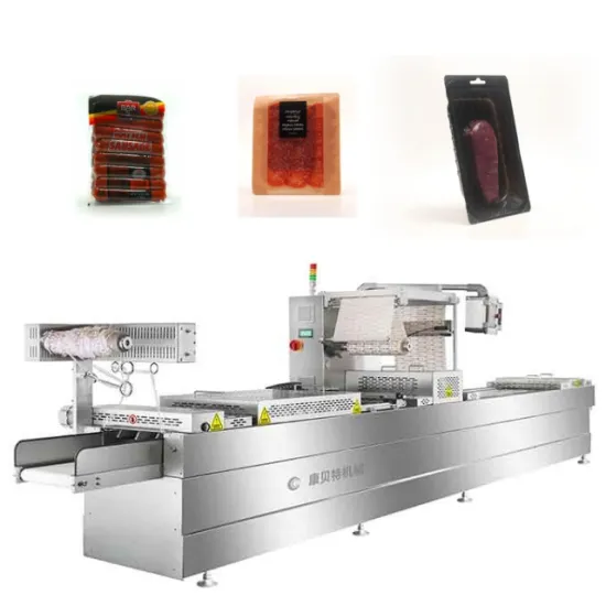 Thermoforming Vacuum Packaging Machine for Ham and Sausage with Stretch Film