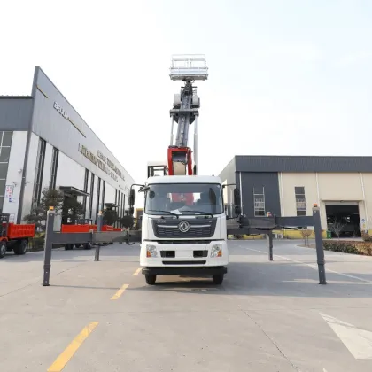 Mobile Elevating Telescopic Boom Truck-Mounted Aerial Work Platform