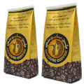 Tin Tie Coffee Packaging Bag Flat Bottom bag