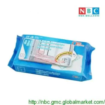 2012 Hot Glass Wet Wipes