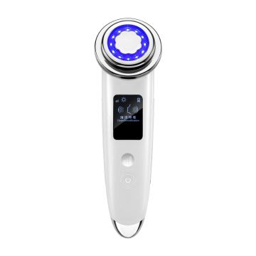 Anti-Aging Eye Massager with Red & Blue Light Therapy for Skin Care
