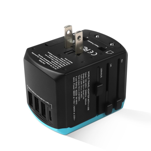 Portable fast phone charger universal travel adapter