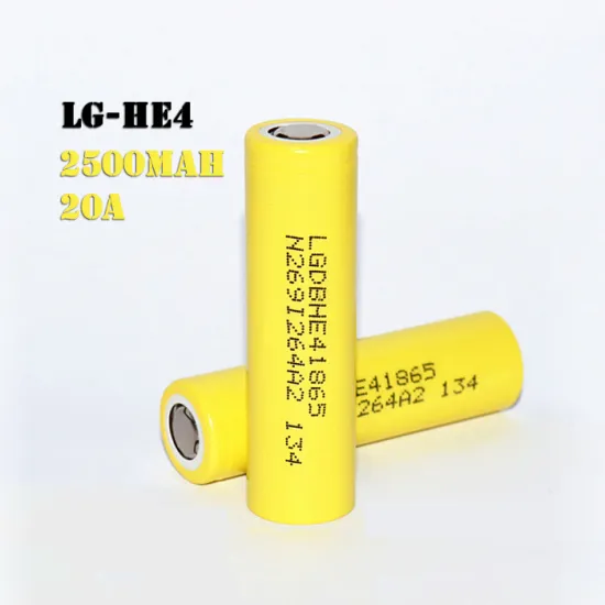 LG HE4 3.7v 18650 Battery