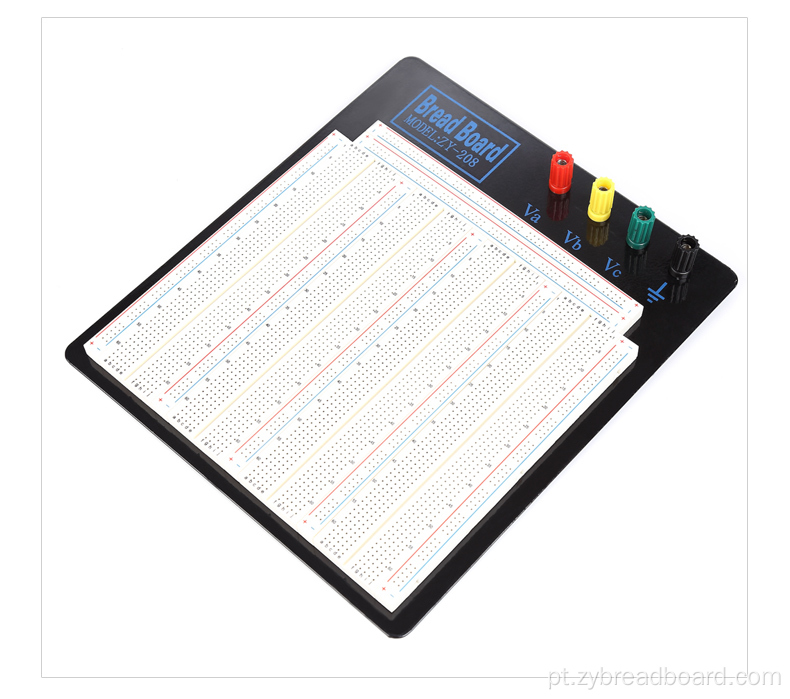 3220 pontos Round Hole Solderless Experience Breadboard