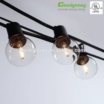 Led roll Bulb Dimmable Vintage led Light Bulb e17 led string light G40